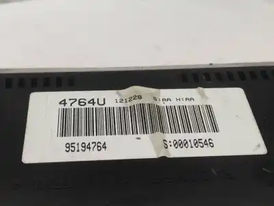 Second-hand car spare part dashboard for opel antara cosmo 4x4 oem iam references 95194764  