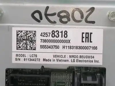 Автозапчасти б/у многофункциональный дисплей за opel astra k lim. 5türig 120 aniversario ссылки oem iam 42578318  555343750