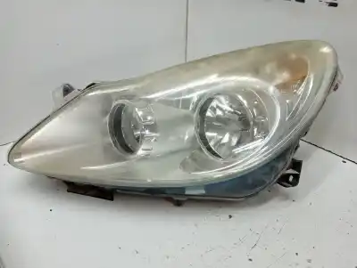 Second-hand car spare part LEFT HEADLIGHT for OPEL CORSA D 1.3 16V CDTI CAT (Z 13 DTH / L4I) OEM IAM references 13186381  