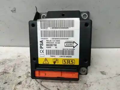 Peça sobressalente para automóvel em segunda mão centralina de airbag por citroen c2 collection referências oem iam 9663357780