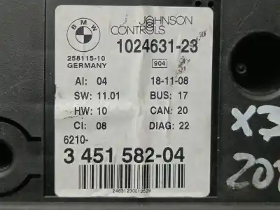 Peça sobressalente para automóvel em segunda mão quadrante por bmw x3 (e83) xdrive 20d referências oem iam 345158204  