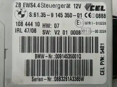 Second-hand car spare part electronic module for bmw x3 (e83) xdrive 20d oem iam references 6135914535001  