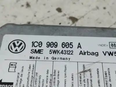 Автозапчасти б/у блок управления подушками безопасности за seat toledo (1m2) signo ссылки oem iam 1c0909605a  