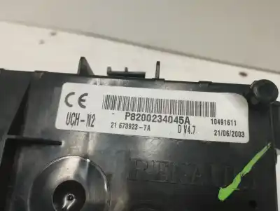 Second-hand car spare part electronic module for renault clio ii fase ii (b/cb0) dynamique oem iam references p8200234045a  
