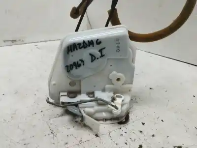 Second-hand car spare part LEFT FRONT DOOR LOCK for MAZDA 6 LIM. (GH) 2.0 CRTD 140cv Active OEM IAM references F97G02L2  