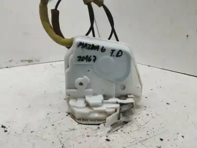 Second-hand car spare part REAR RIGHT DOOR LOCK for MAZDA 6 LIM. (GH) 2.0 CRTD 140cv Active OEM IAM references F96G15R2  