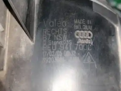 Автозапчастина б/у правий протитуман для audi a4 avant (8e) 3.0 v6 24v tdi посилання на oem iam 8e0941700c  89210614