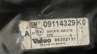 Автозапчастина б/у ліва фара для opel corsa c 1.7 16v di cat (y 17 dtl / lk8) 65 cv / 48 kw посилання на oem iam 09389429  