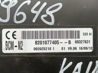 Second-hand car spare part electronic module for renault kangoo dynamique oem iam references 8201077405  
