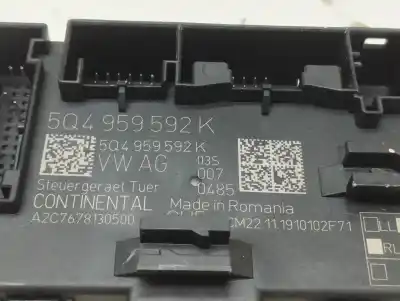 Second-hand car spare part electronic module for seat ateca (kh7) reference oem iam references 5q4959592k  