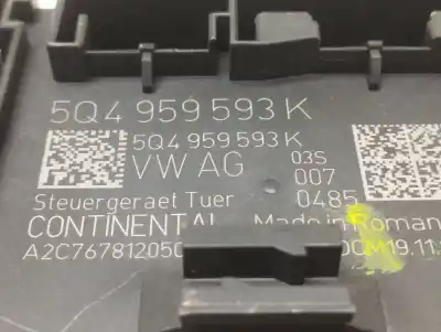Second-hand car spare part electronic module for seat ateca (kh7) reference oem iam references 5q4959593k  