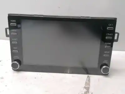 Peça sobressalente para automóvel em segunda mão sistema de áudio / rádio cd por toyota yaris (xp21) hybrid style referências oem iam 861400d601