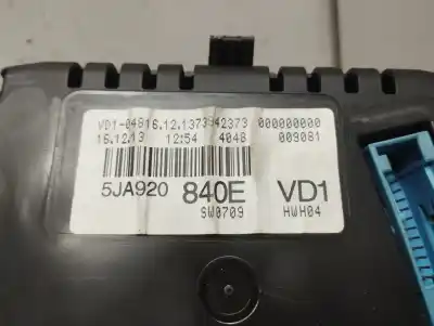 Second-hand car spare part dashboard for skoda spaceback (5h) active oem iam references a2c32534300  5ja920840e