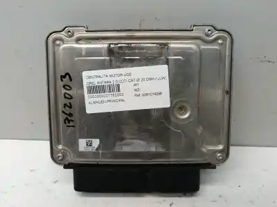 Автозапчасти б/у блок управления двигателем за opel antara 2.0 cdti cat (z 20 dmh / llw) ссылки oem iam 0281014296