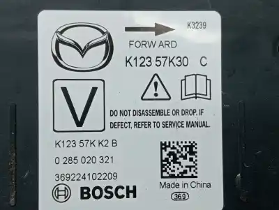 Автозапчастина б/у блок управління подушками безпеки для mazda cx-5 signature 2wd посилання на oem iam k12357kk2b  