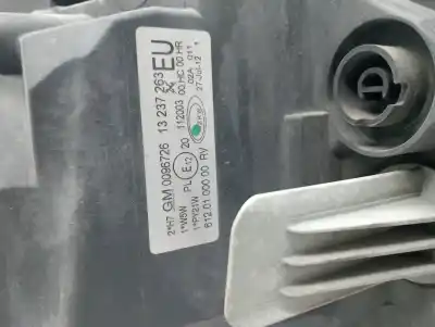 Second-hand car spare part left headlight for opel corsa c cosmo oem iam references 13237263  