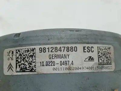Pezzo di ricambio per auto di seconda mano abs per citroen c4 cactus business riferimenti oem iam 9812847880  