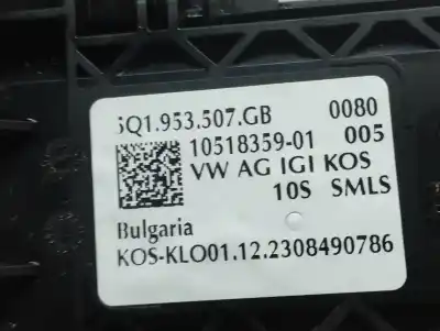 Second-hand car spare part headlights switch for cupra formentor (km7) basis oem iam references 5q1953507gb  