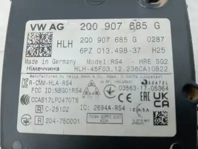 Second-hand car spare part electronic module for cupra formentor (km7) basis oem iam references 2q0907685g  