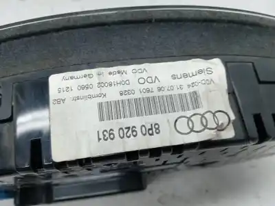 Peça sobressalente para automóvel em segunda mão quadrante por audi a3 (8p) 2.0 tdi ambiente referências oem iam 8p0920931  