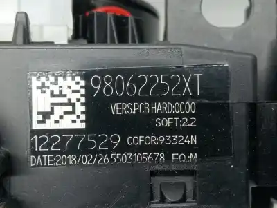 Автозапчасти б/у управление светом за citroen c-elysée feel ссылки oem iam 98062252xt  