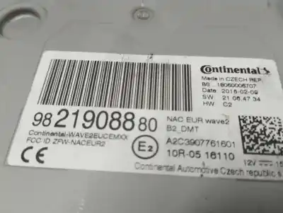 Автозапчастина б/у аудіо система / радіо cd для citroen c-elysée feel посилання на oem iam 9821908880  