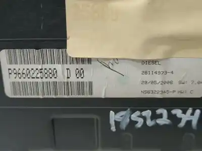 Second-hand car spare part dashboard for citroen c3 1.4 hdi exclusive oem iam references p9660225880d00  216787118