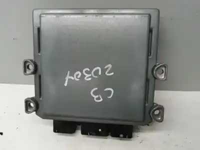 Second-hand car spare part ecu engine control for citroen c3 1.4 hdi exclusive oem iam references 5ws40285ct  sw9660300280