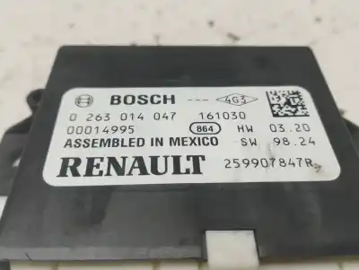 Second-hand car spare part electronic module for renault clio iv limited oem iam references 0263014047  