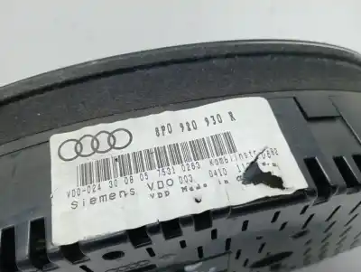 Peça sobressalente para automóvel em segunda mão quadrante por audi a3 (8p) 1.8 16v tfsi referências oem iam 8p0920930r  