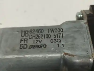 Second-hand car spare part passenger side right window regulator for kia rio basic oem iam references 824601w000  