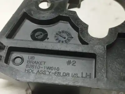 Second-hand car spare part interior left front handle for kia rio basic oem iam references 826101w010  