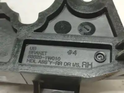 Second-hand car spare part interior right rear handle for kia rio basic oem iam references 836201w010  