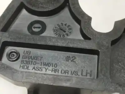 Second-hand car spare part interior left rear handle for kia rio basic oem iam references 836101w010  