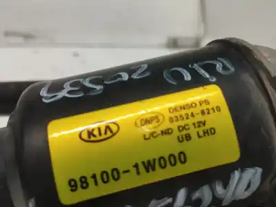 Second-hand car spare part front windshield wiper motor for kia rio basic oem iam references 981001w000  