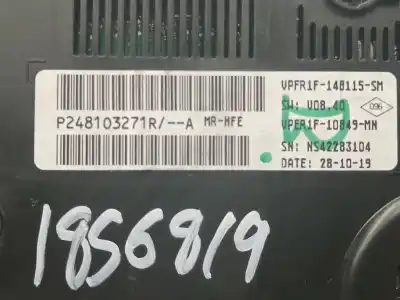 Peça sobressalente para automóvel em segunda mão quadrante por renault kadjar zen referências oem iam p248103271r  