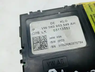 Second-hand car spare part electronic module for audi a3 (8p) 2.0 tdi ambiente oem iam references 1k0953549ah  