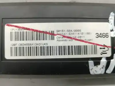 Second-hand car spare part electronic module for opel meriva enjoy oem iam references 13583466  