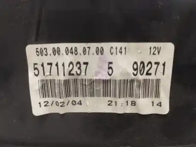 Peça sobressalente para automóvel em segunda mão quadrante por fiat panda (169) 1.2 8v dynamic referências oem iam 51711237  