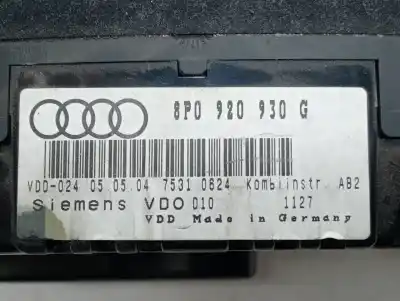 Peça sobressalente para automóvel em segunda mão quadrante por audi a3 (8p) 1.6 102 cv / 75 kw referências oem iam 8p0920930g  