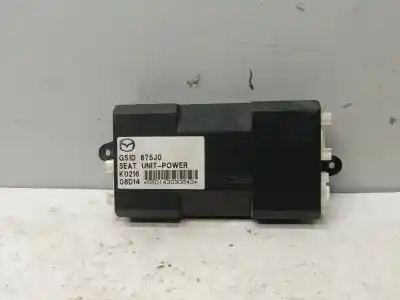 Peça sobressalente para automóvel em segunda mão módulo eletrônico por mazda 6 lim. (gh) 2.0 crtd 140cv active referências oem iam gs1d675j0