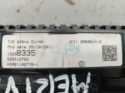 Second-hand car spare part multifunction display for opel meriva enjoy oem iam references 13338335  