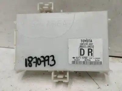 Second-hand car spare part electronic module for citroen c1 feel oem iam references 50119792  