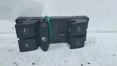 Peça sobressalente para automóvel em segunda mão botão / interruptor elevador vidro dianteiro esquerdo por seat altea (5p1) 1.9 tdi referências oem iam 37489