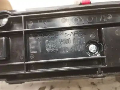 Peça sobressalente para automóvel em segunda mão comando de sofagem (chauffage / ar condicionado) por toyota corolla (e21) hybrid active referências oem iam 5590002e10  