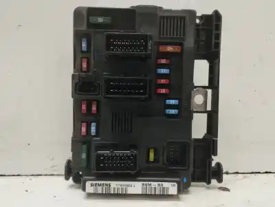 Peça sobressalente para automóvel em segunda mão caixa de fusíveis e relés por citroen c2 furio referências oem iam 9643498880