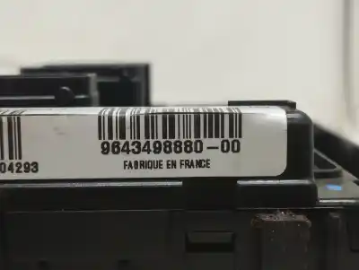 Second-hand car spare part fuse box unit for citroen c2 furio oem iam references 9643498880  