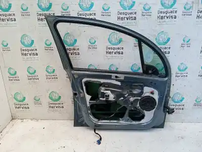 Second-hand car spare part left front door for citroen c3 1.4 oem iam references   fase 2