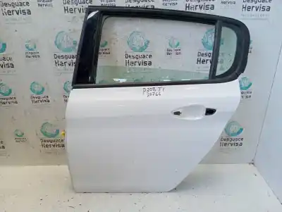 Peça sobressalente para automóvel em segunda mão porta do automóvel traseira esquerda por peugeot 308 active referências oem iam 