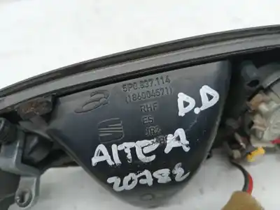 Second-hand car spare part interior right front handle for seat altea (5p1) reference oem iam references 5p0837114  